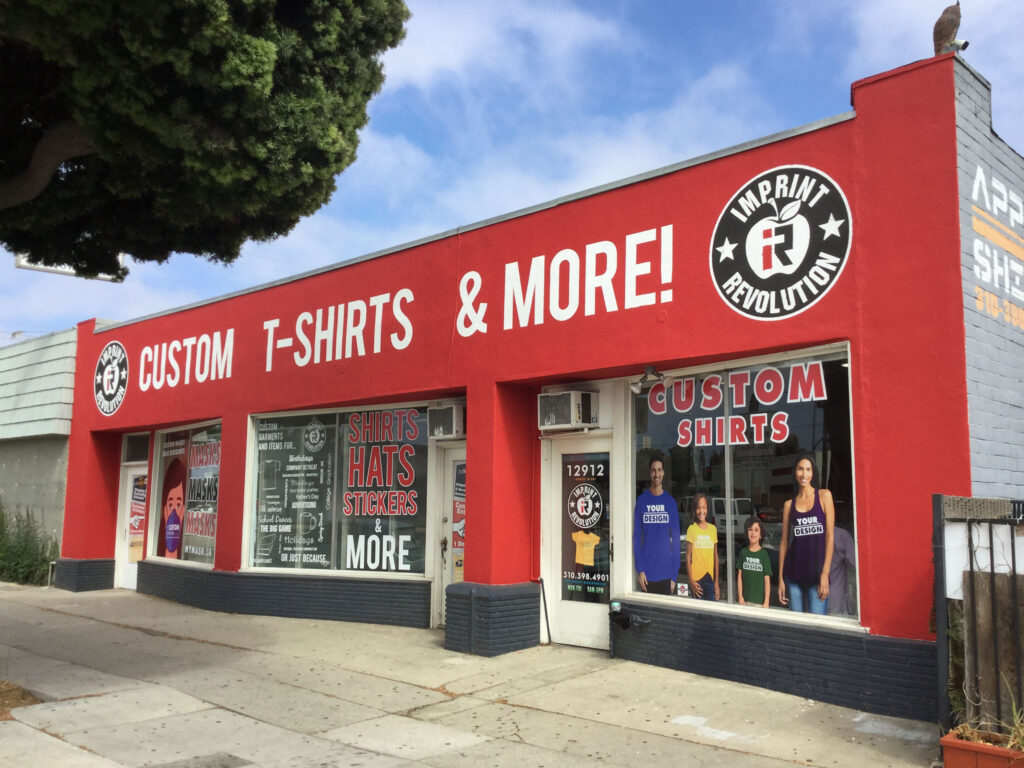 Imprint Revolution's refreshed storefront in Mar Vista.