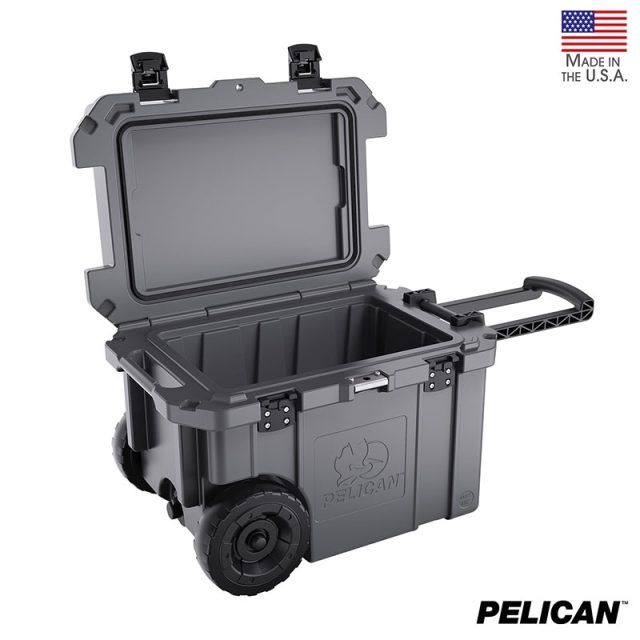 Pelican 45qt Elite Wheeled Cooler Charcoal 3