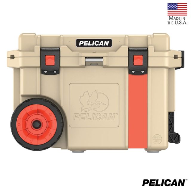 Pelican 45qt Elite Wheeled Cooler Khaki 6