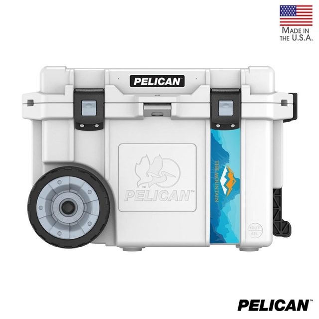 Pelican 45qt Elite Wheeled Cooler White 1